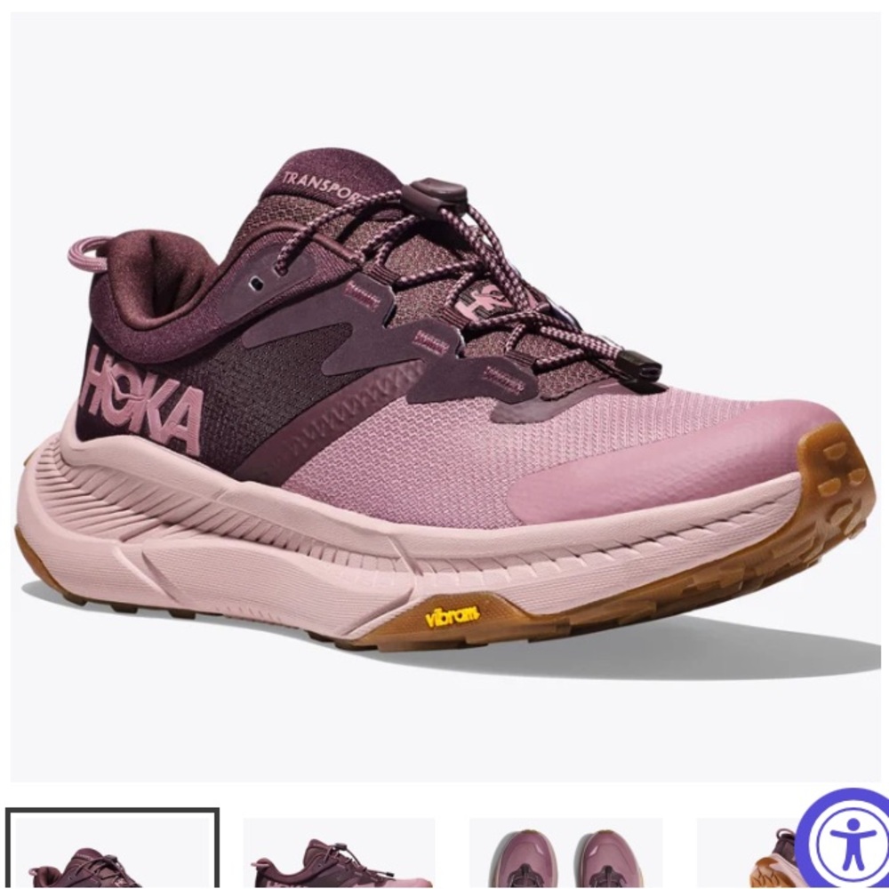 HOKA Transport Sneakers‎ Raisin Vibram Sole 7